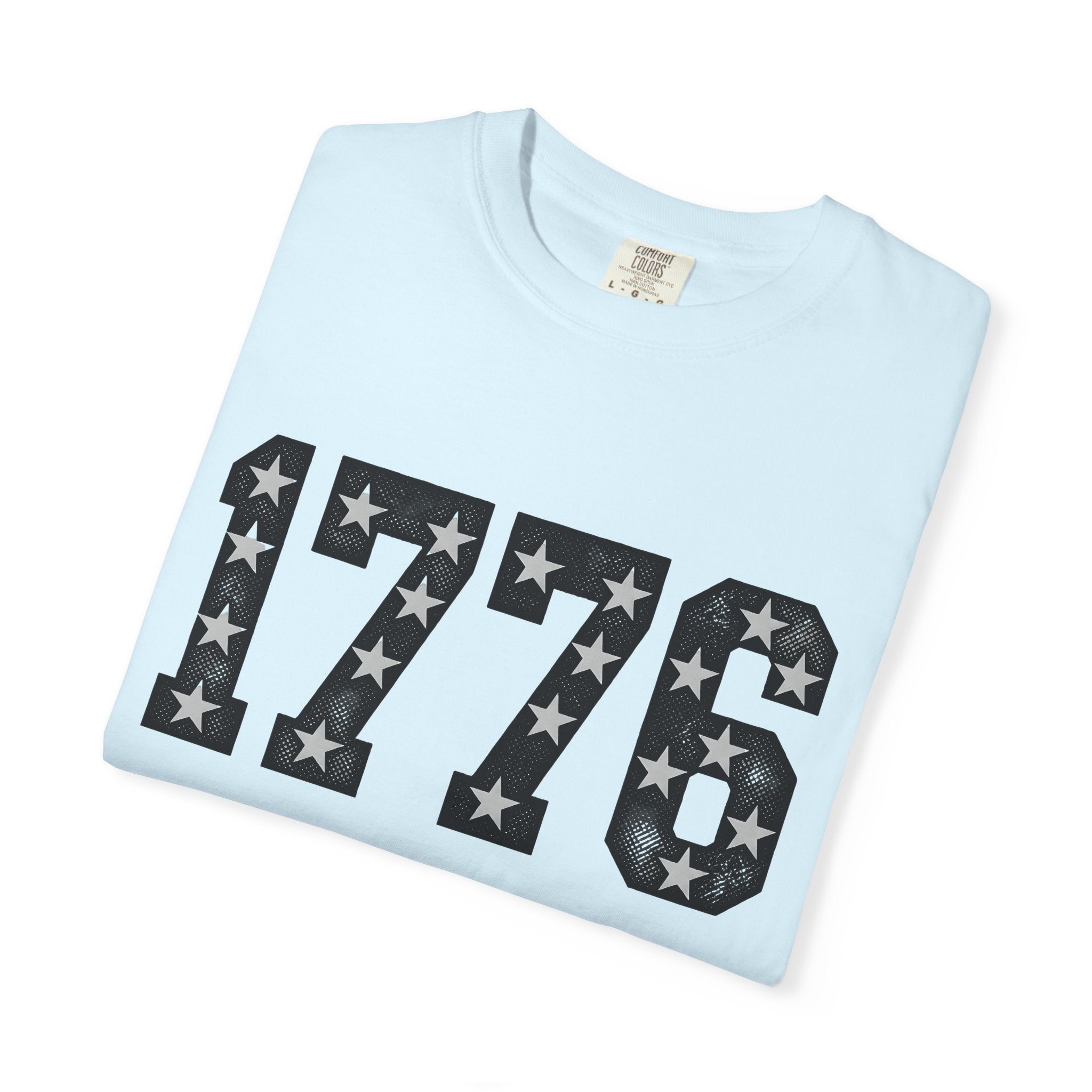 Patriotic Numbers Shirt 4th Of July Patriotic Gift Women Vintage Tee Numbers T-Shirt Independence Day Enthusiast Retro Tshirt American