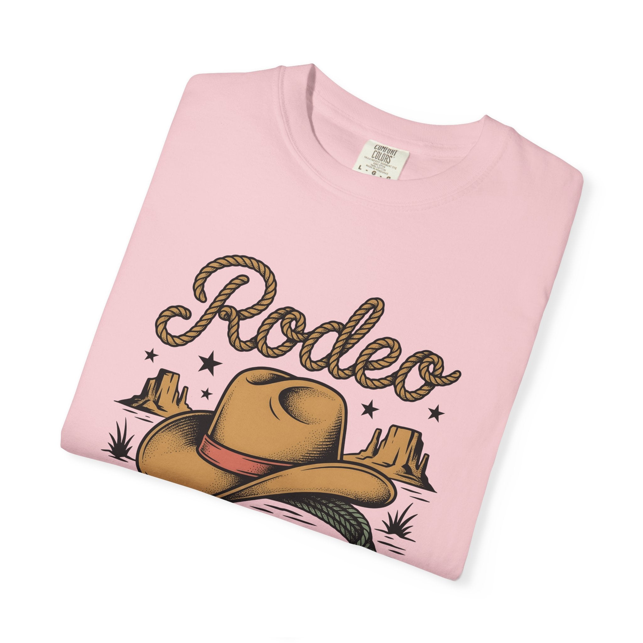 Western Hat Shirt Cowgirl Cowboy Gift Women Retro Tee Cowboy Hat T-Shirt Rodeo Fan Vintage Tshirt Cowboy Graphic Sketch Rope Circle Tshirt