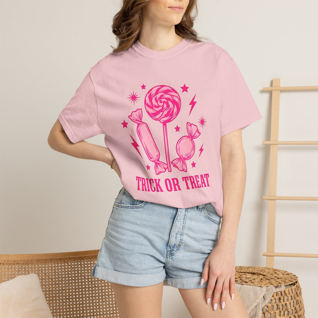 Candy Artwork Shirt Halloween Event Gift Women Colorful Tee Sweets T-Shirt Horror Fan Spooky Tshirt Party Graphic Classic Star Icons Tshirt