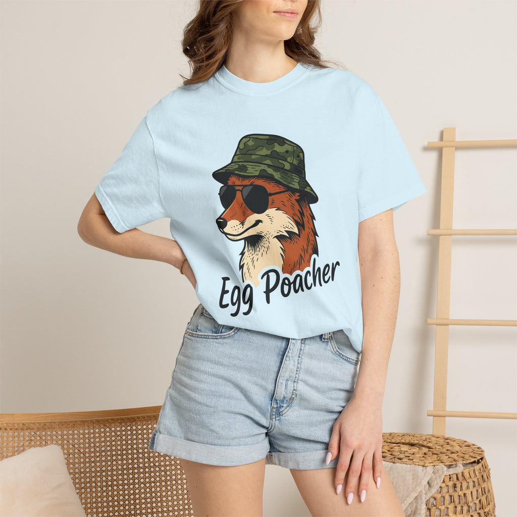 Fox Glasses Shirt Easter Fauna Gift Women Caricature Tee Spectacles T-Shirt Easter Fan Eyewear Tshirt Wildlife Graphic Old School Camo
