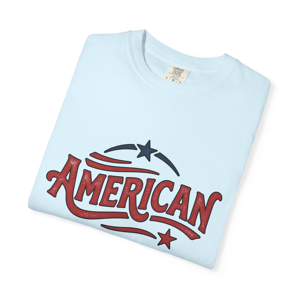 Usa Stars Shirt 4th Of July Freedom Gift Women Shabby Chic Tee American Flag T-Shirt Independence Day Fan Patriotic Tshirt Liberty Graphic