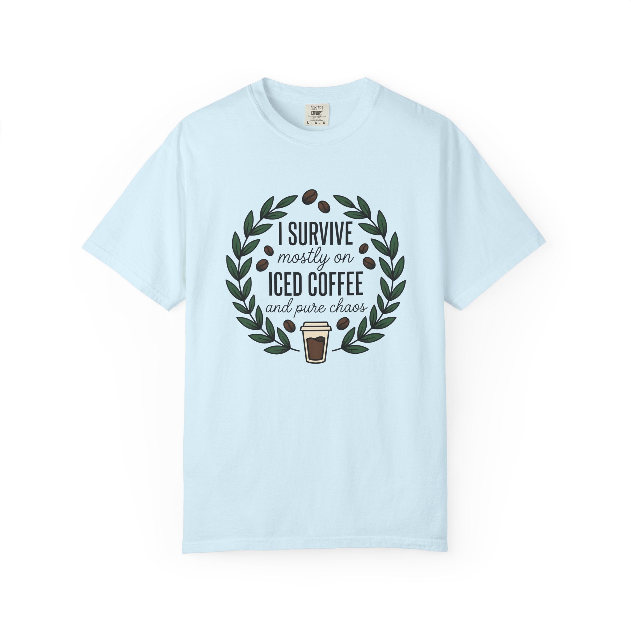 Chilled Coffee Cup Shirt Nurses Mocha Gift Women Vintage Tee Coffee Mug T-Shirt Teacher Enthusiast Retro Tshirt Chocolate Graphic Line Art