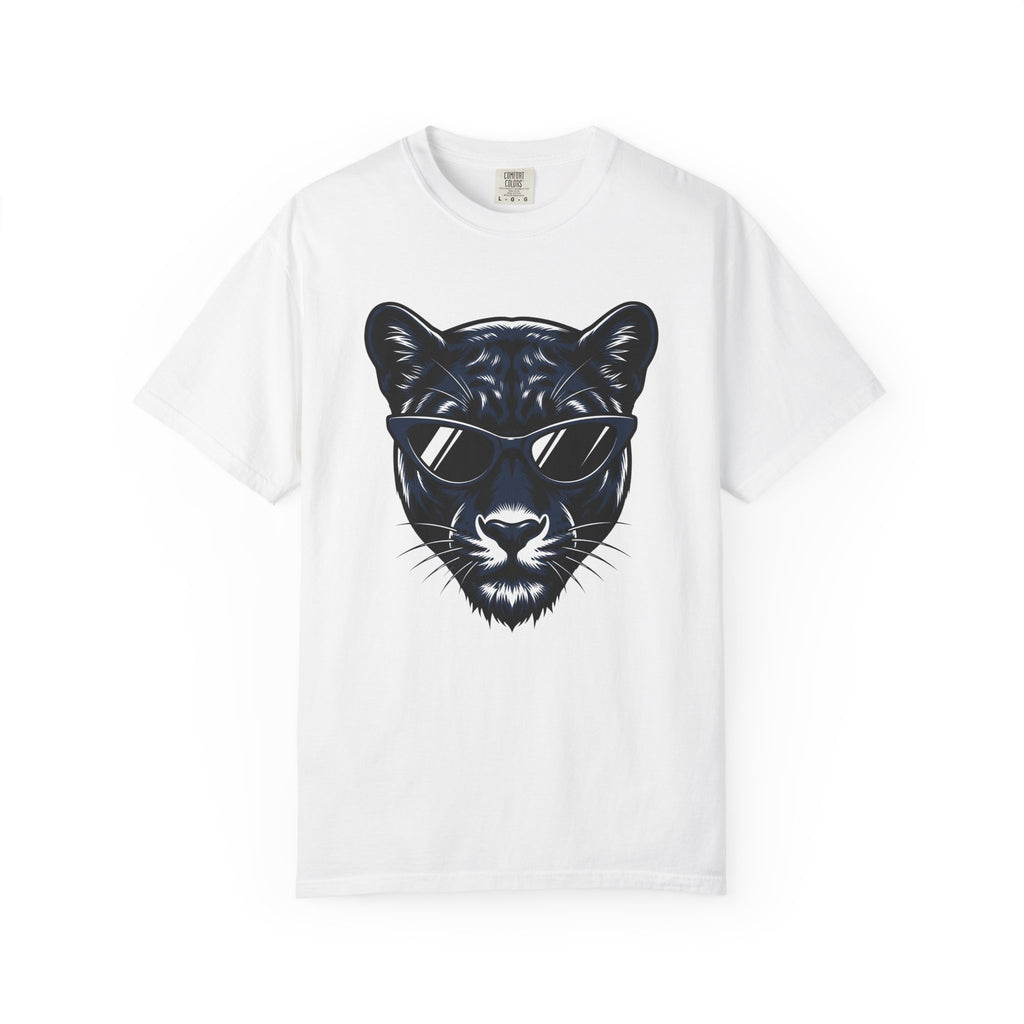 Panther Sunglasses Shirt Animals Fashion Gift Women Bold Graphic Tee Shades T-Shirt Wildlife Fan Cool Tshirt Style Graphic Retro Eyewear