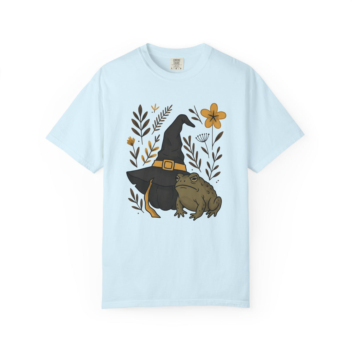 Toad Witch Hat Shirt Halloween Witch Unisex Gift Bohemian Tee Witch Hat T-Shirt