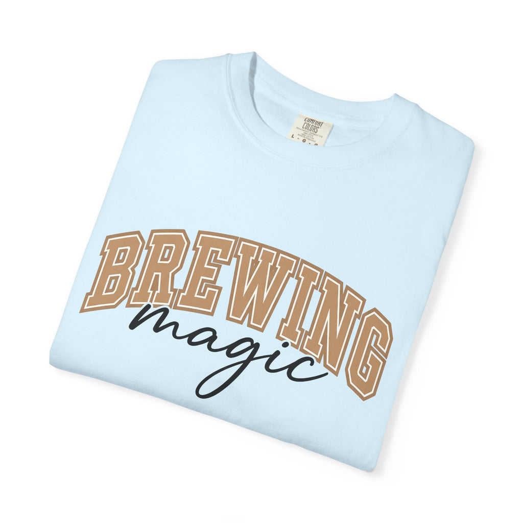 Strong Varsity Lettering Shirt Coffee Espresso Gift Women Gym Tee Letterman T-Shirt Coffee Fan Mocha Graphic Tshirt Basic Handwriting