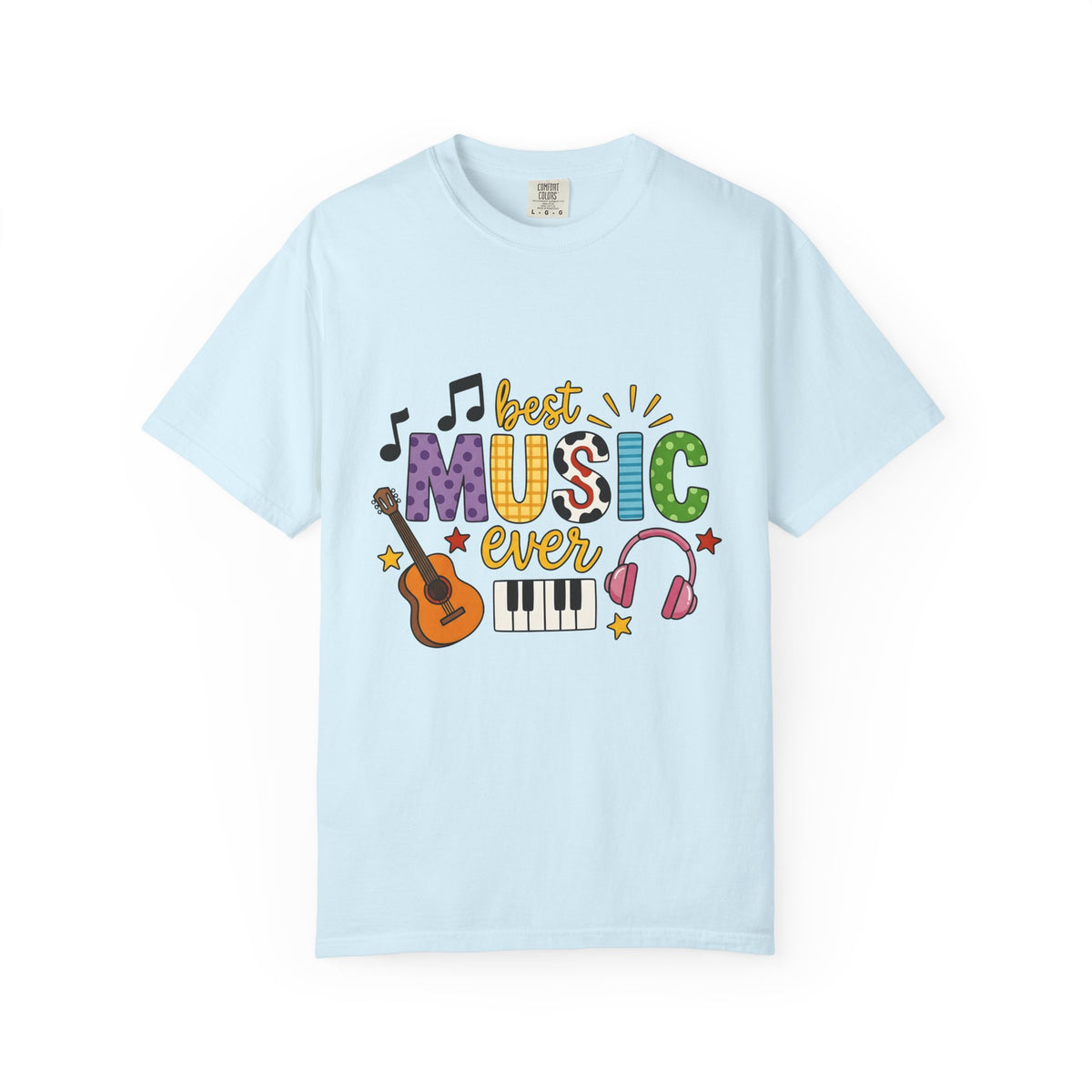 Musical Instruments Shirt Music Teacher Artist Unisex Gift Comic Tee Guitar