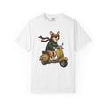 Corgi Roller Shirt Dog Critter Gift Women Rustic Tee Corgi T-Shirt Dog Fan Puppy Tshirt Creature Graphic Outline Specs Tshirt