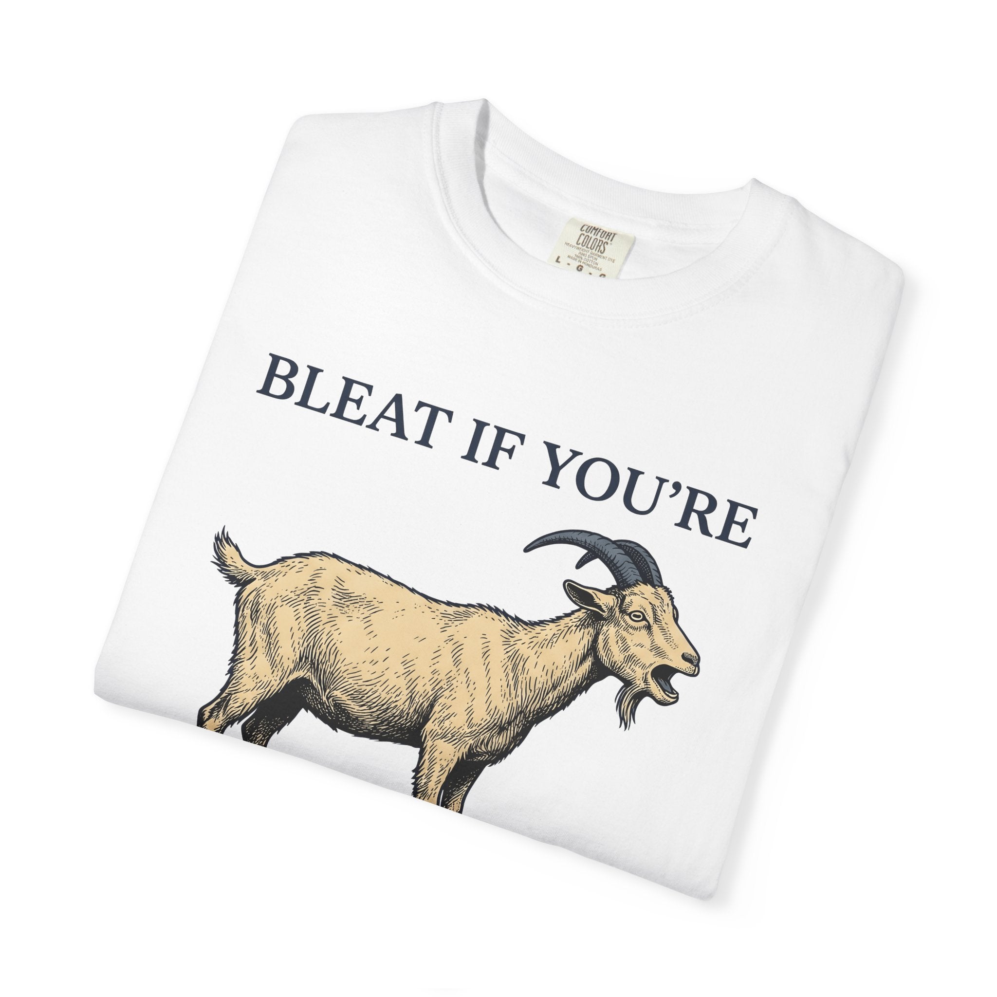 Goat Drawing Shirt Funny Wildlife Gift Women Classic Tee Kid T-Shirt Humor Fan Vintage Tshirt Animal Graphic Doodle Twisted Horns Tshirt