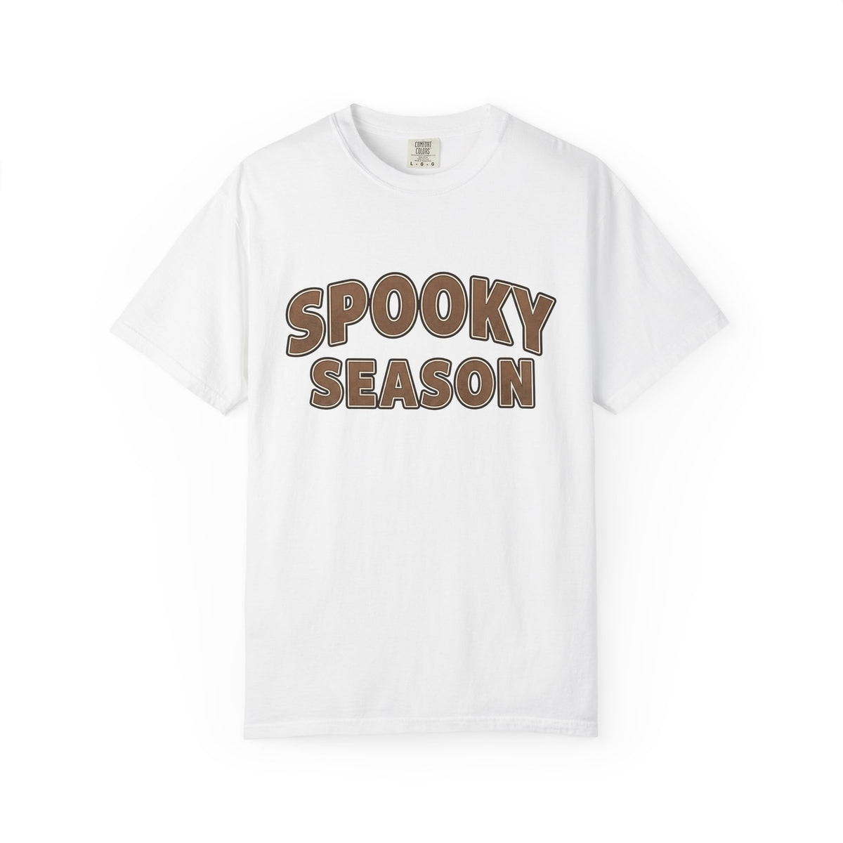 Scary Lettering Shirt Halloween Autumn Gift Women Strong Tee Typography T-Shirt Horror Fan Bold Tshirt Fall Graphic Vintage Spooky Tshirt