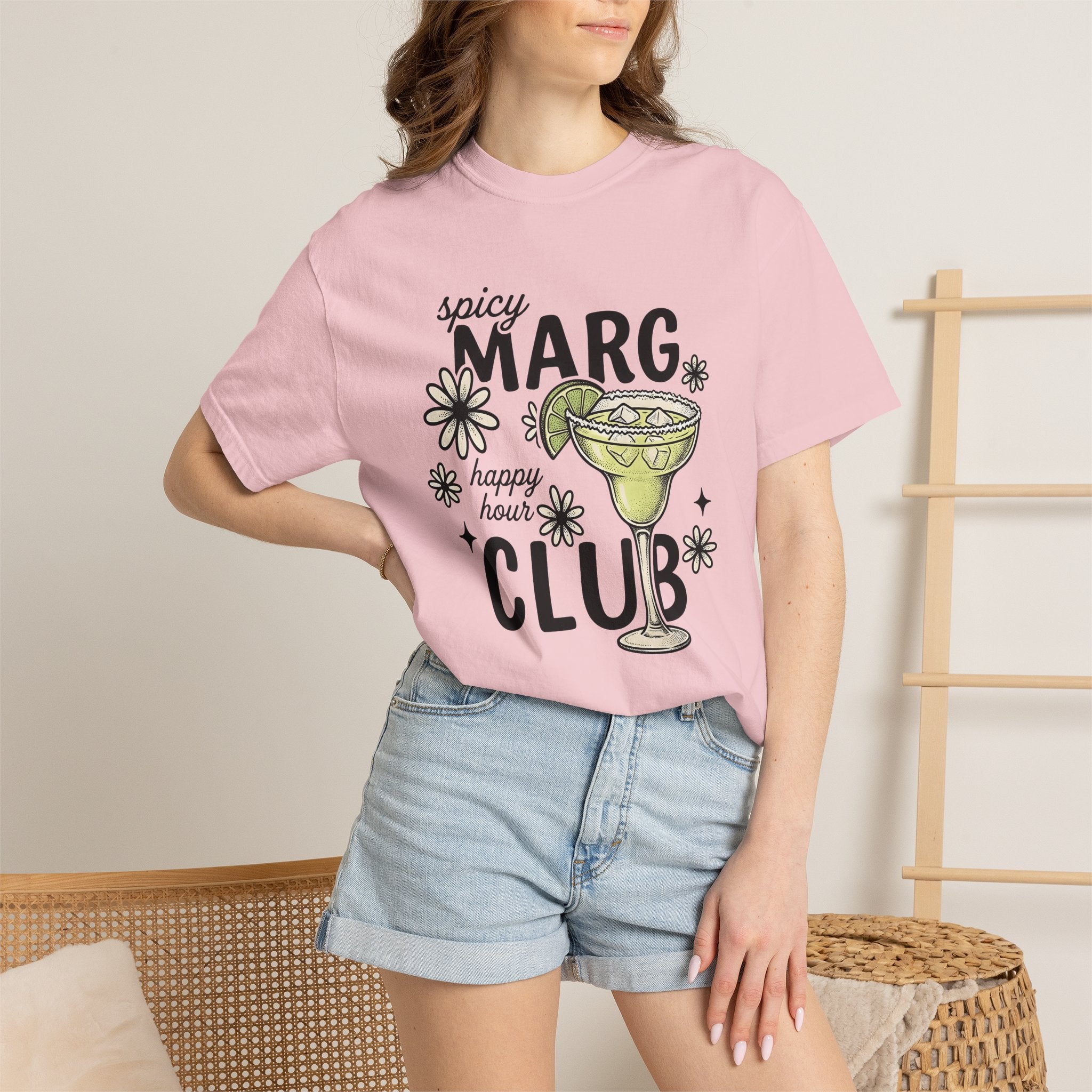 Margarita Drink Shirt Drinks Event Gift Women Old School Tee Cocktail T-Shirt Cocktail Fan Retro Tshirt Party Graphic Doodle Lime Slice