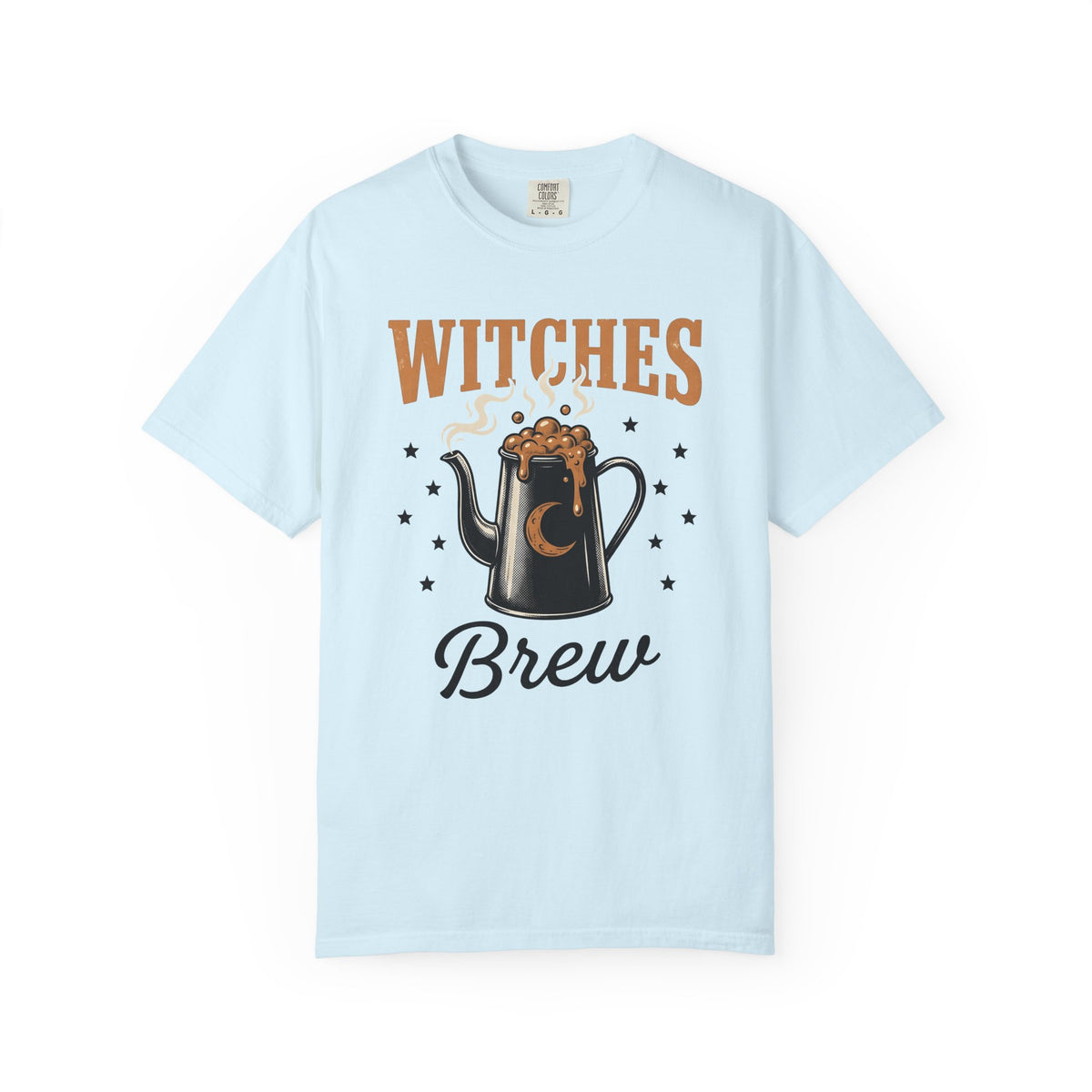 Simmering Kettle Shirt Halloween Sorcery Gift Women Cartoon Tee Whistling Kettle T-Shirt Horror Fan Caricature Tshirt Magic Graphic Sketch
