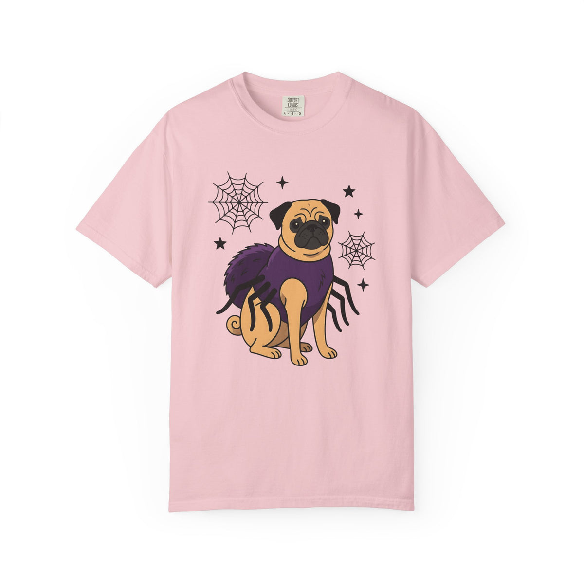 Pug Spider Suit Shirt Dog Halloween Costume Unisex Gift Animated Tee Spider