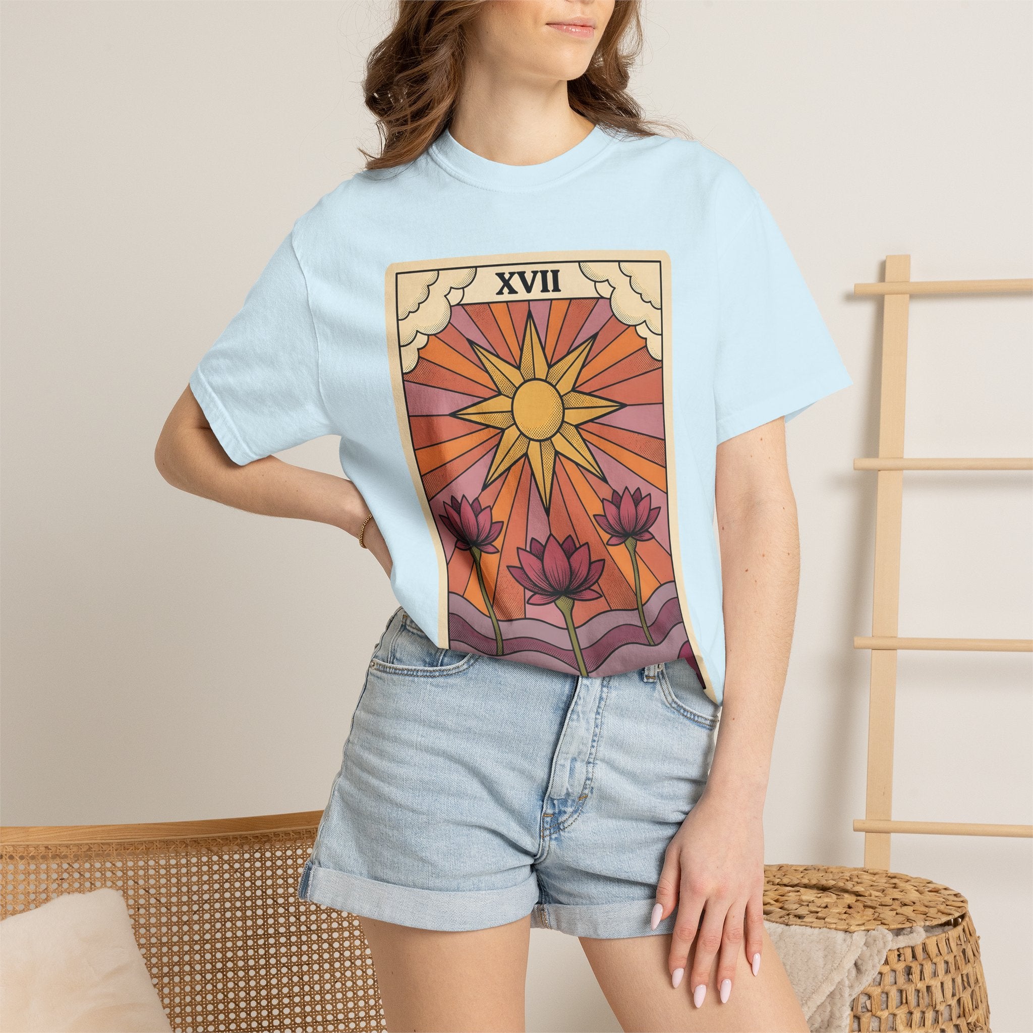 Oracle Cards Shirt Tarot Esoteric Gift Women Free Spirit Tee Divination T-Shirt Cartomancy Enthusiast Boho Tshirt Mystical Graphic Classic