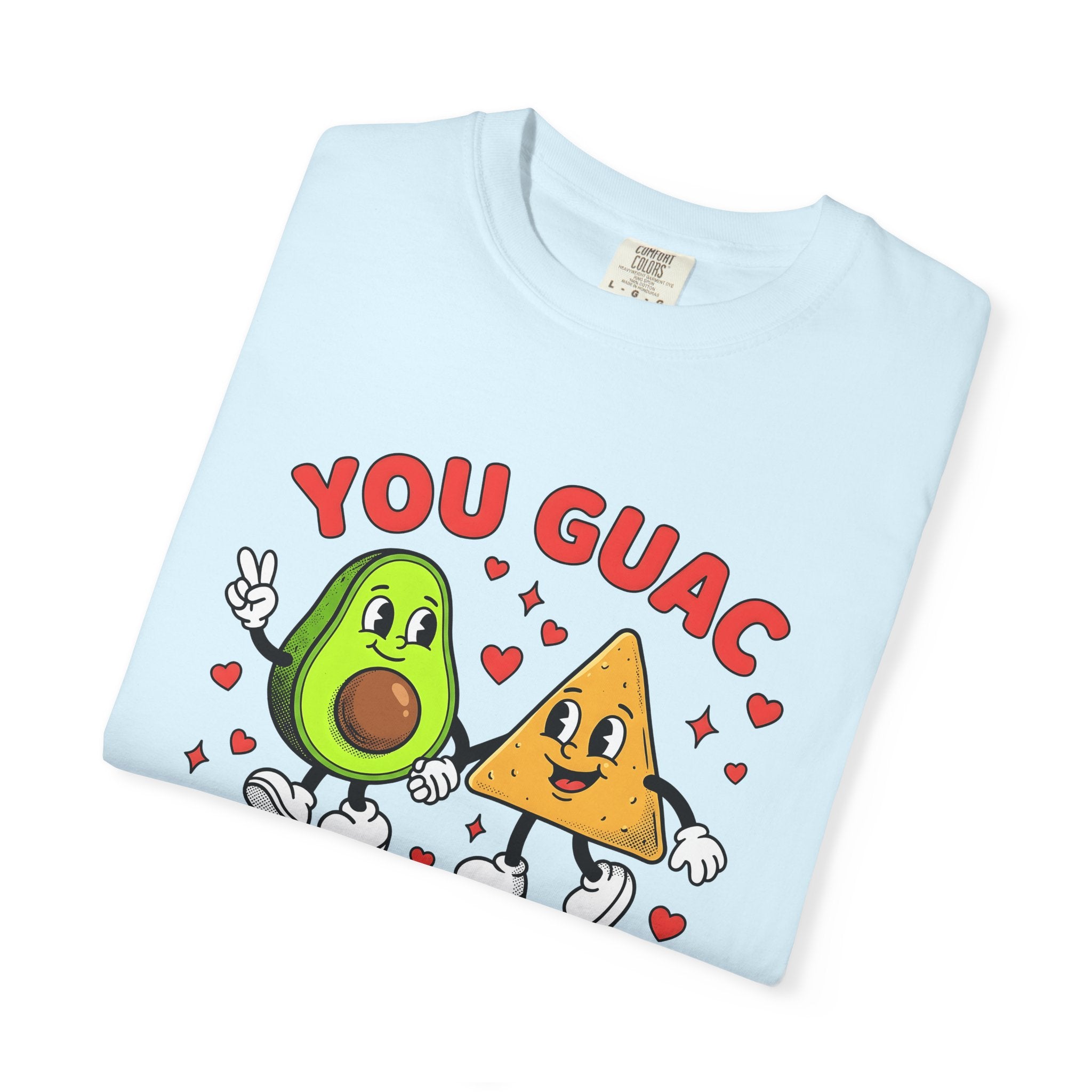 Avocado Crisp Shirt St Valentine's Day Cuisine Gift Women Comic Tee Avocado Chip T-Shirt Valentine Fan Cartoon Tshirt Food Graphic Vintage