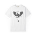 Angel Skull Shirt Sports Combat Gift Women Ink Tee Sugar Skull T-Shirt Athlete Fan Tattoo Tshirt Fighting Graphic Dark Star Shapes Tshirt