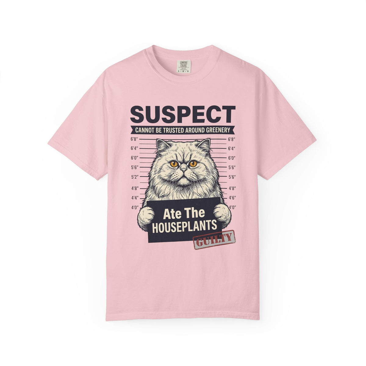 Fluffy Cat Shirt Cat Humor Unisex Gift Vintage Tee Kitten T-Shirt Feline Fan
