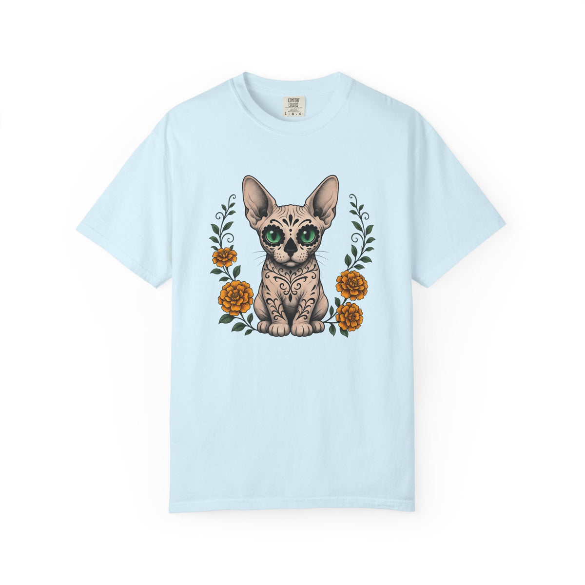 Sphynx Cat Shirt Cat Garden Unisex Gift Old School Tee Hairless Cat T-Shirt