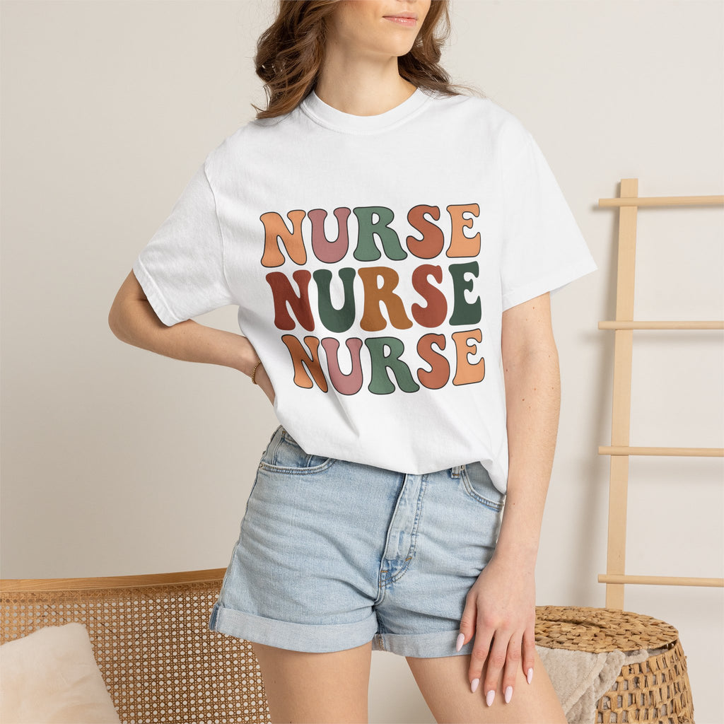 Nurse Quote Shirt Nurses Medical Gift Women Vintage Tee Nursing T-Shirt Healthcare Enthusiast Retro Tshirt Hospital Graphic Psychedelic Soft