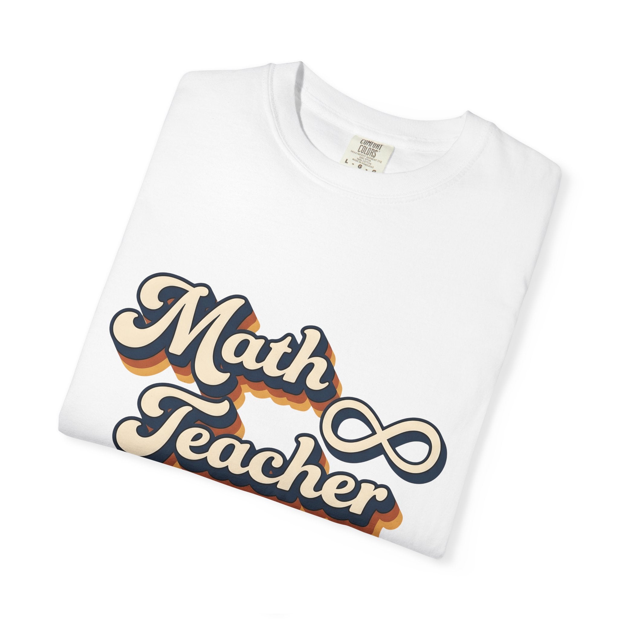 Infinity Sign Shirt Teachers Learning Gift Women Classic Tee Forever Symbol T-Shirt Educator Enthusiast Vintage Tshirt Education Graphic