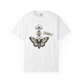 Moth Design Shirt Animals Magic Gift Women Rustic Tee Moth T-Shirt Creature Fan Vintage Tshirt Mystical Graphic Retro Light Tshirt