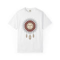 Sun Face Shirt Boho Chic Zodiac Gift Women Hand Drawn Tee Sun T-Shirt Hippie Fan Illustrated Tshirt Astrology Graphic Mandala Stones Tshirt