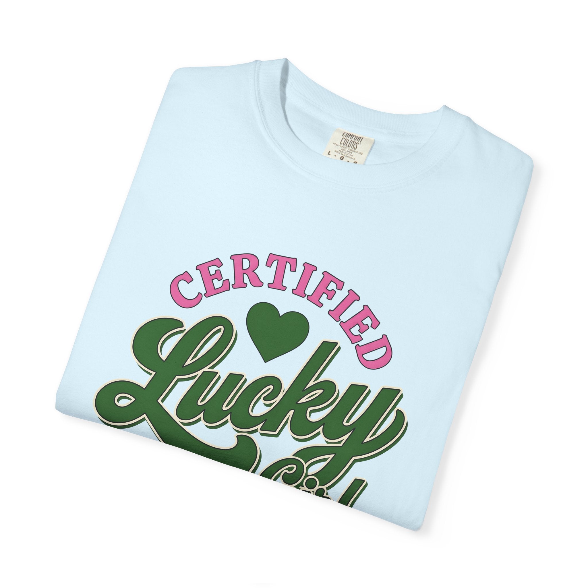 Heart Symbol Shirt St Patrick's Day Amulet Gift Women Strong Lettering Tee Love T-Shirt Shamrock Fan Heart Typography Tshirt Talisman