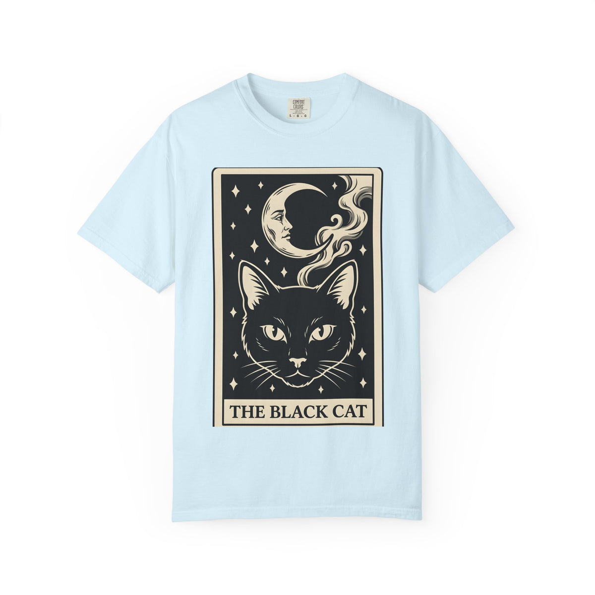 Midnight Cat Shirt Boho Chic Supernatural Unisex Gift Creepy Tee Black Cat