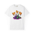 Ducklings Potion Bottles Shirt Halloween Animal Gift Women Hand Drawn Tee Baby Bottles T-Shirt Horror Fan Illustrated Tshirt Creatures
