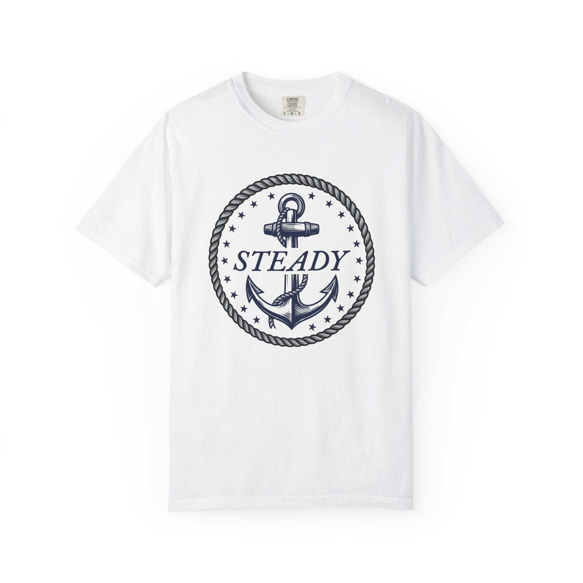 Anchor Twine Shirt America Freedom Gift Women Old School Tee Rope T-Shirt Patriot Fan Nautical Tshirt Liberty Graphic Seafaring Star Symbols