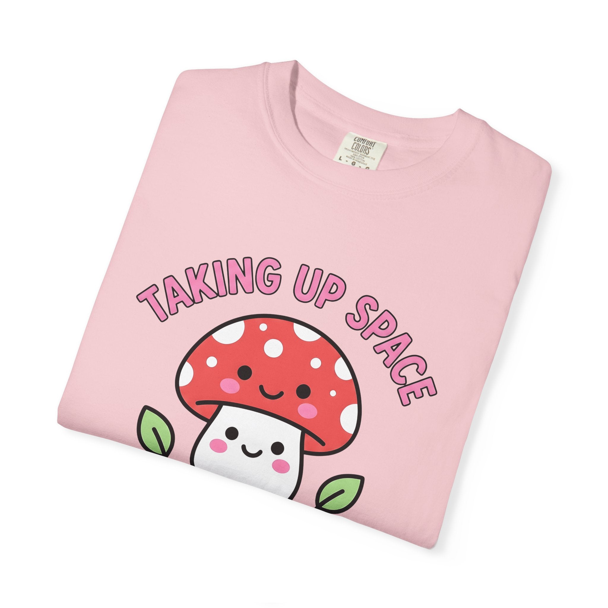 Sweet Mushroom Shirt Funny Encouragement Gift Women Playful Tee Fungus T-Shirt Humor Fan Cartoon Tshirt Motivational Graphic Animation