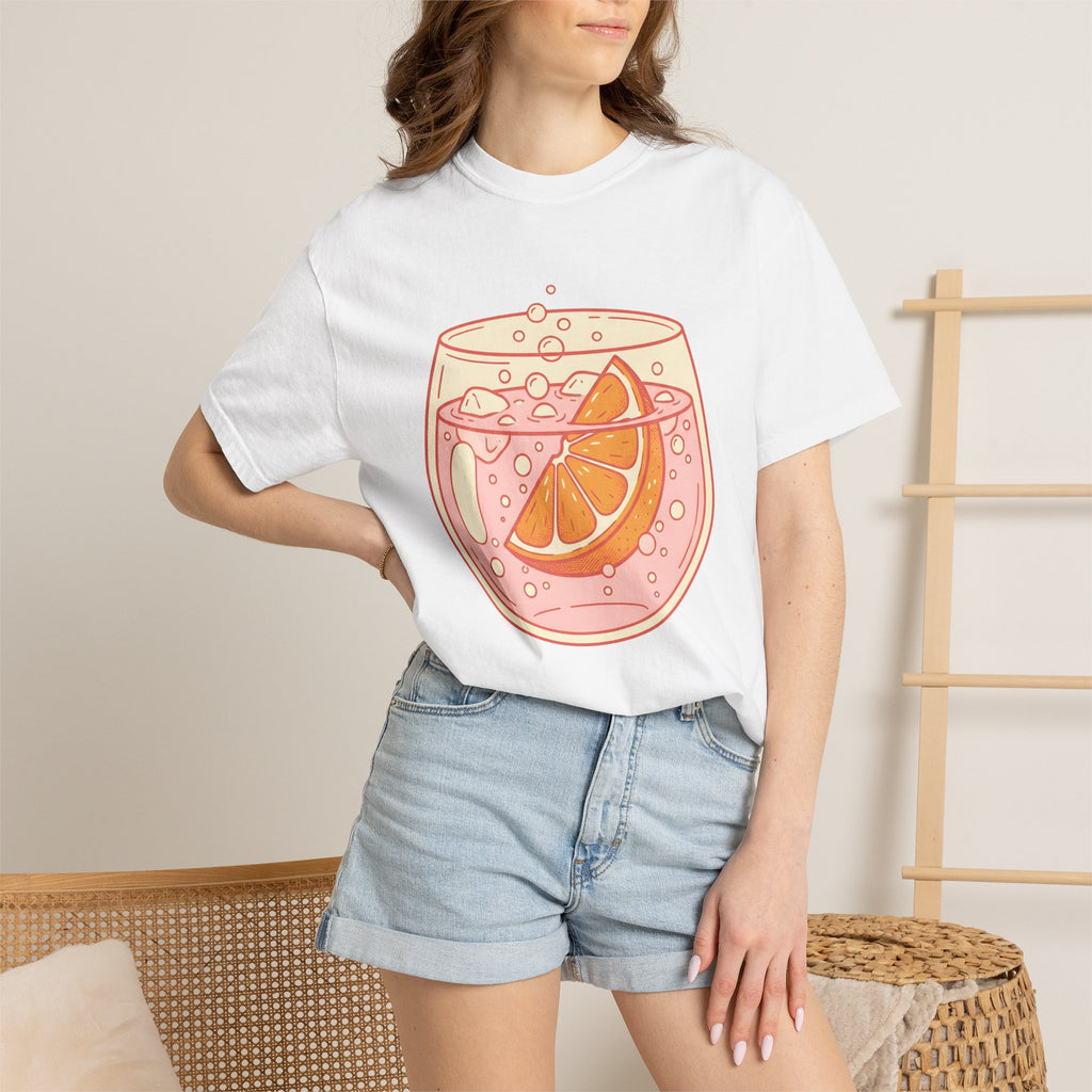 Lemon Beverage Shirt Drink Sunshine Gift Women Sketch Tee Lemonade T-Shirt Beverage Fan Lemon Tshirt Sunshine Graphic Vintage Frozen Cubes