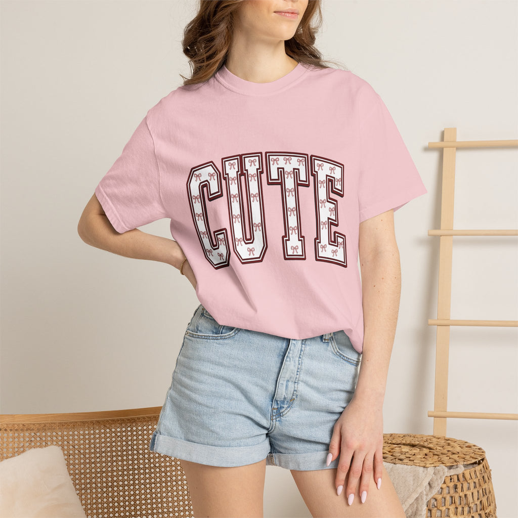 Letter Patches Shirt St. Valentine's Day Vibe Gift Women Retro Tee Iron Ons T-Shirt Valentine Fan Vintage Tshirt Atmosphere Graphic Neat Bow