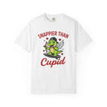 Alligator Cherub Shirt St. Valentine's Day Fauna Gift Women Anime Tee Gator T-Shirt Valentine Fan Manga Tshirt Wildlife Graphic Classic