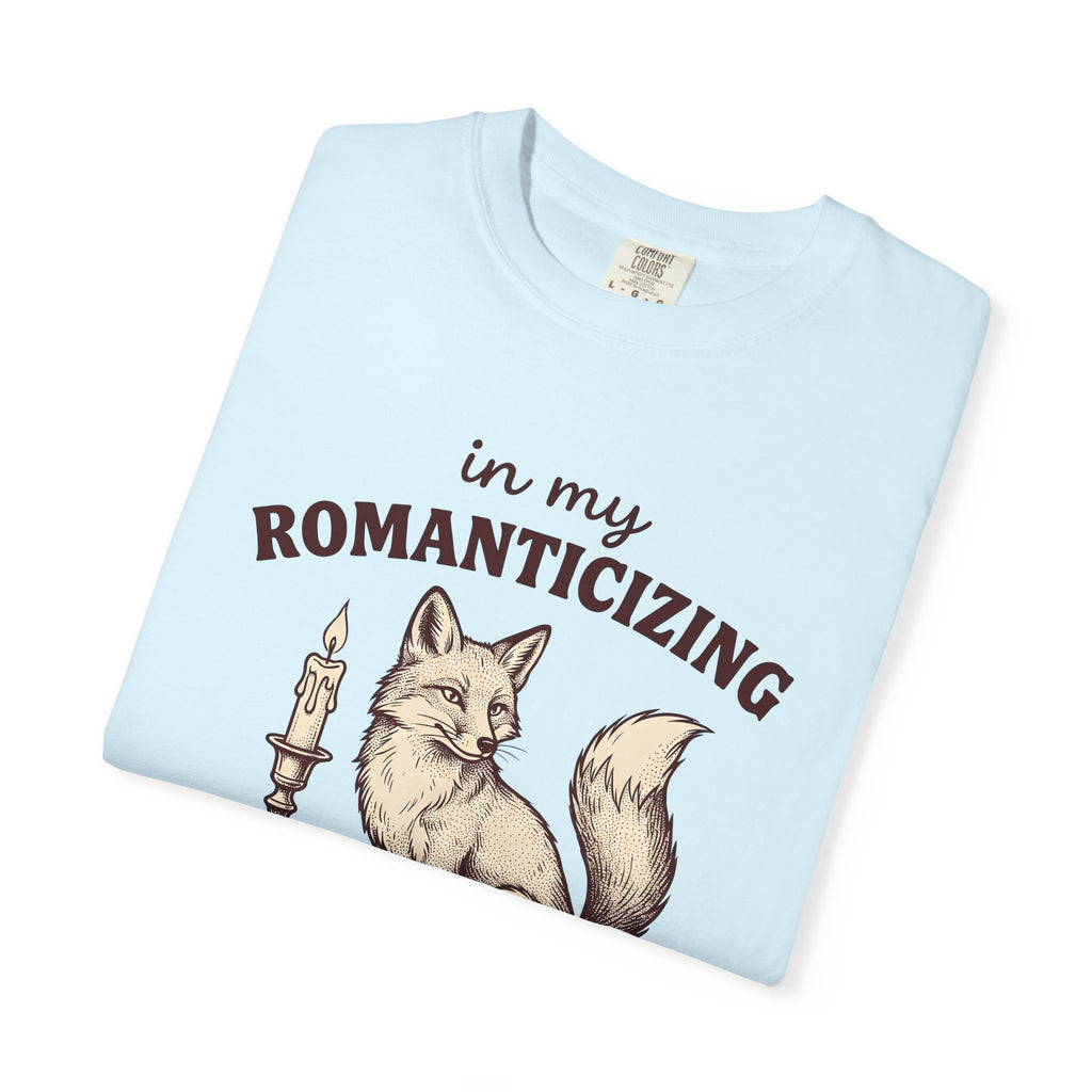 Fox Candle Shirt St. Valentine's Day Wildlife Gift Women Retro Tee Candle Holder T-Shirt Valentine Fan Vintage Tshirt Animal Graphic Sketch
