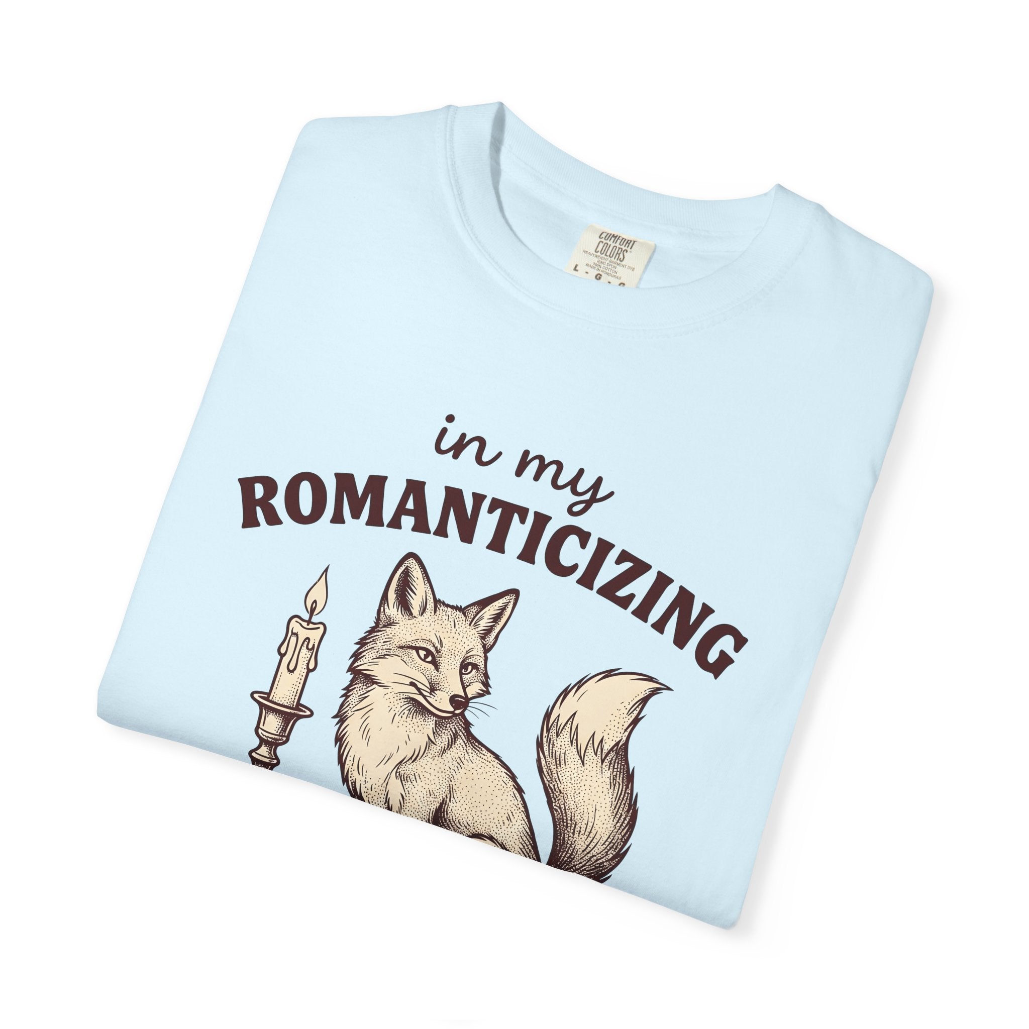 Fox Candle Shirt St. Valentine's Day Wildlife Gift Women Retro Tee Candle Holder T-Shirt Valentine Fan Vintage Tshirt Animal Graphic Sketch