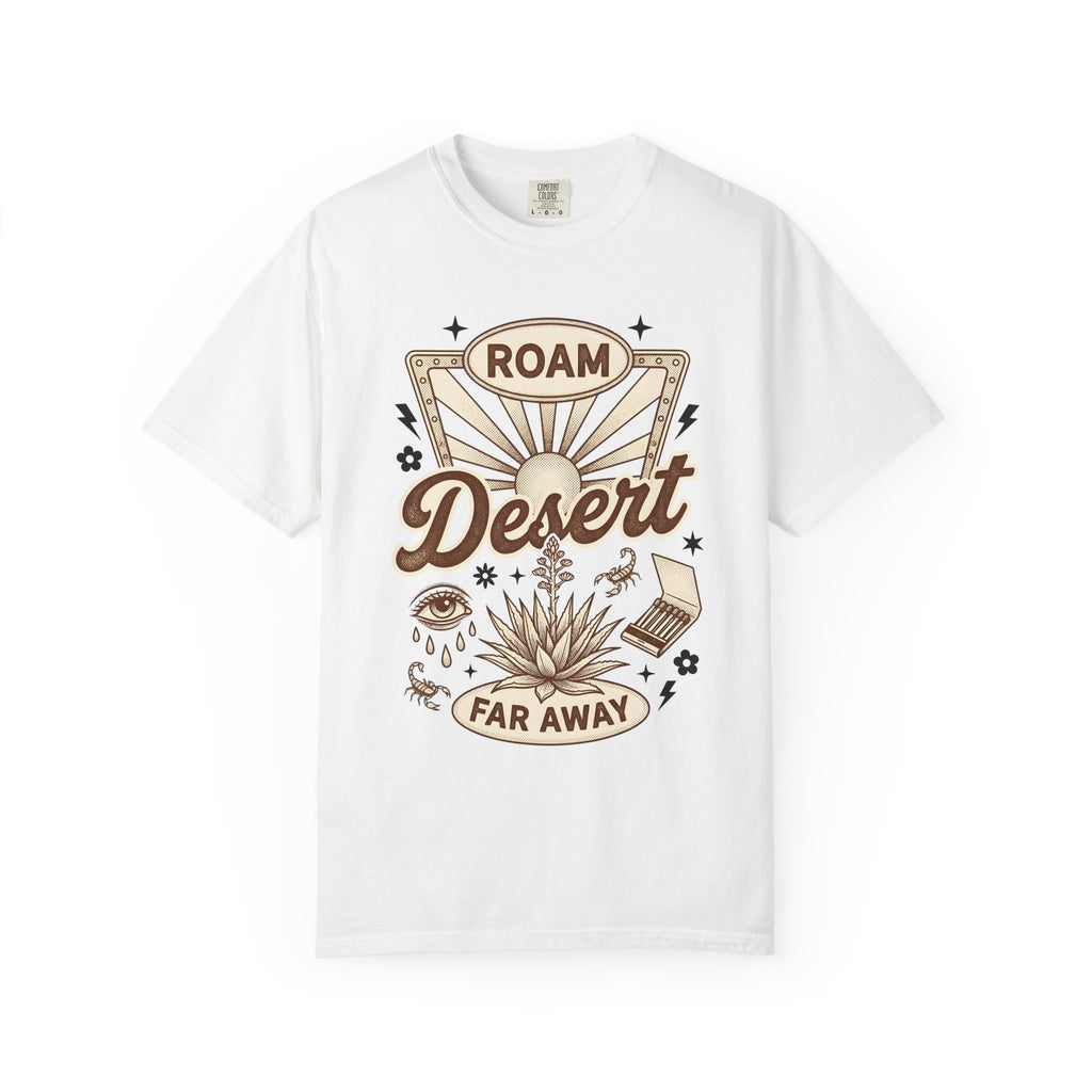 Desert Cactus Shirt Cowgirl Adventure Gift Women Hand Drawn Tee Succulent T-Shirt Rodeo Fan Illustrated Tshirt Explorer Graphic Country