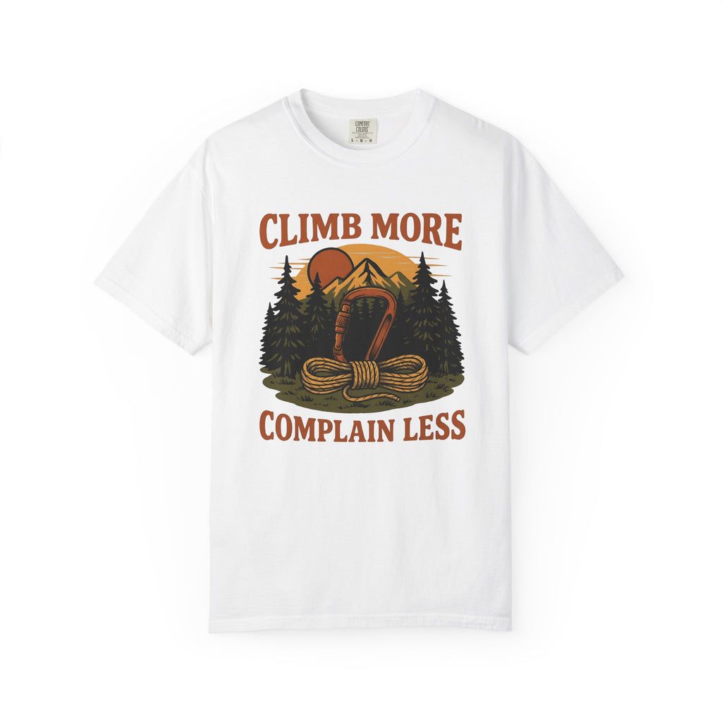 Climbing Gear Shirt Climbing Adventure Gift Women Vintage Tee Climbing Equipment T-Shirt Climber Enthusiast Retro Tshirt Expedition Graphic