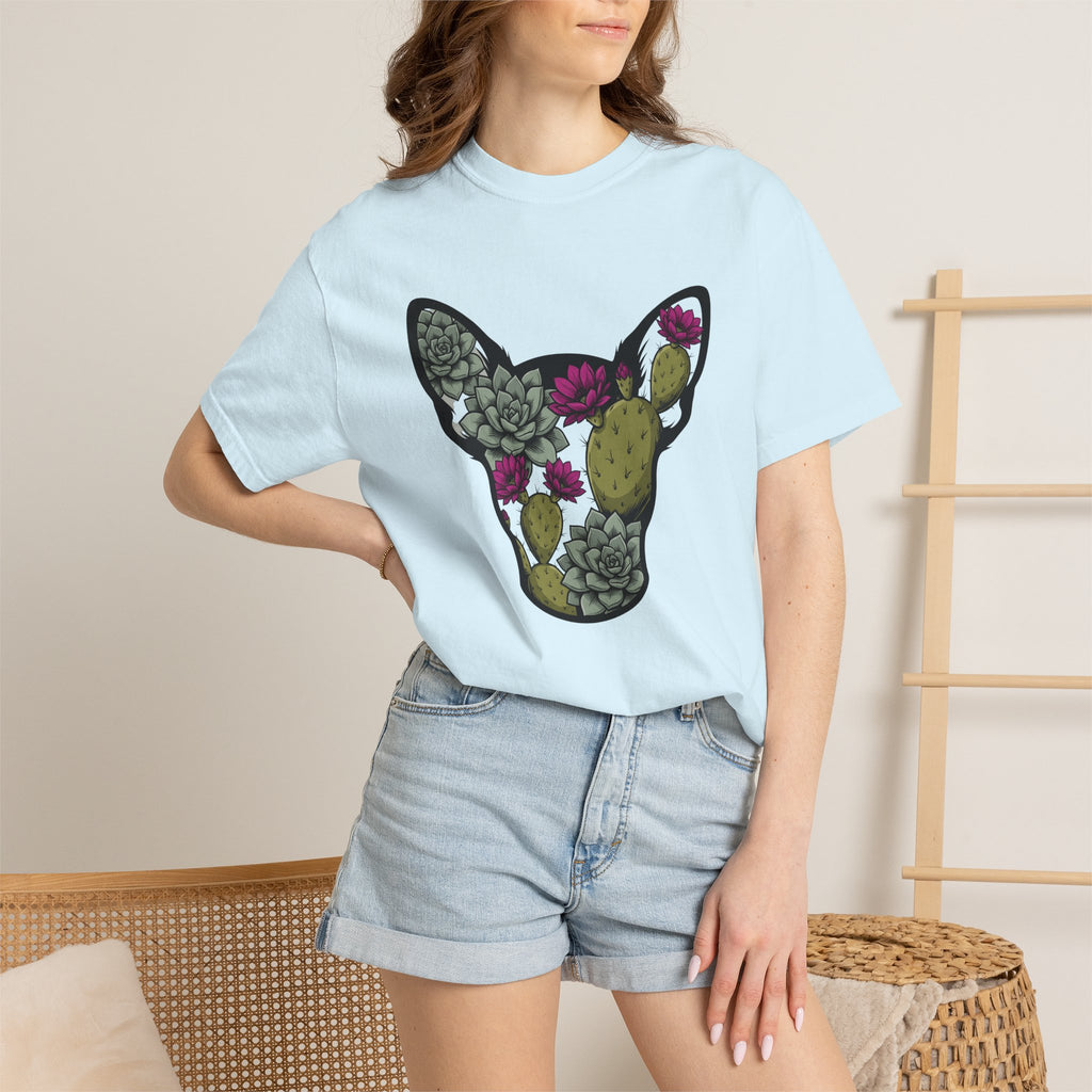 Puppy Flower Crown Shirt Dog Bloom Gift Women Vintage Tee Puppy Crown T-Shirt Dog Fan Puppy Art Tshirt Floral Graphic Doodle Aloe Tshirt