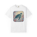 Turtle Marine Shirt Ocean Creatures Gift Women Cartoon Tee TorTurtle T-Shirt Sea Fan Turtle Graphic Illustration Sketch Coral Reef Tshirt