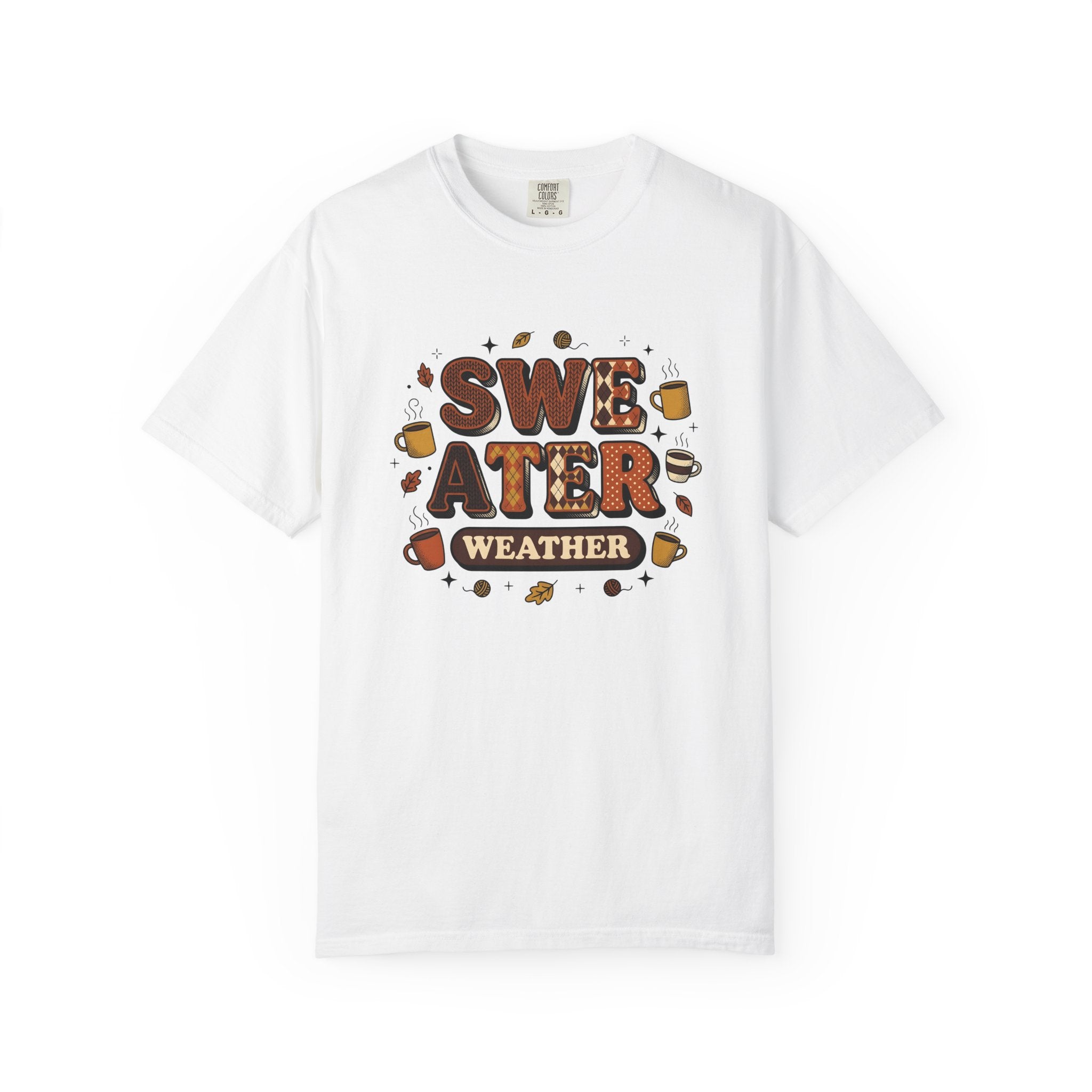 Snug Mug Design Shirt Fall Latte Gift Women Old School Tee Mug T-Shirt Autumn Enthusiast Retro Tshirt Coffee Graphic Timeless Maple Leaves