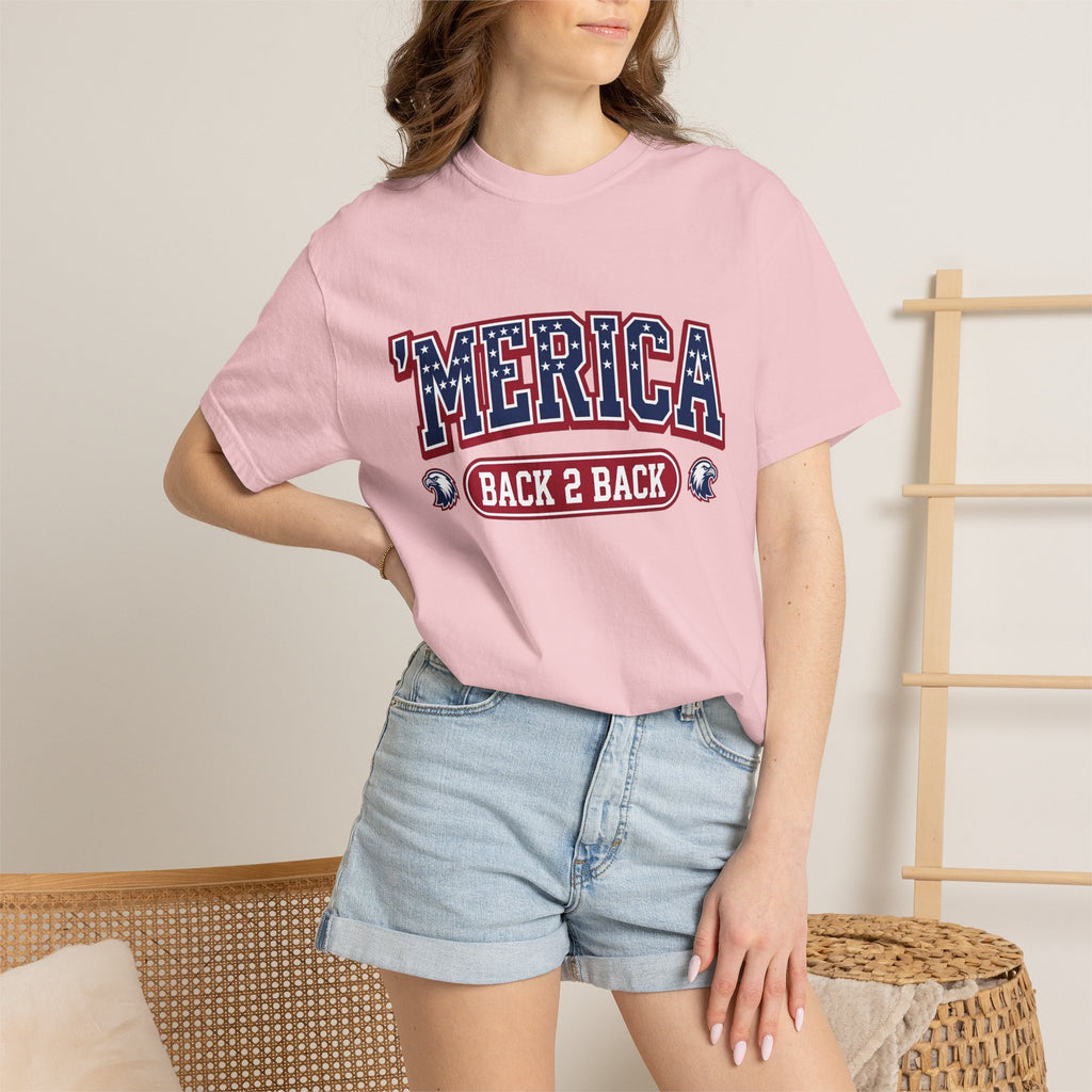 Freedom Eagle Shirt America Exercise Gift Women Collegiate Tee Eagle T-Shirt Patriot Enthusiast Vintage Tshirt Fitness Graphic Star Tshirt