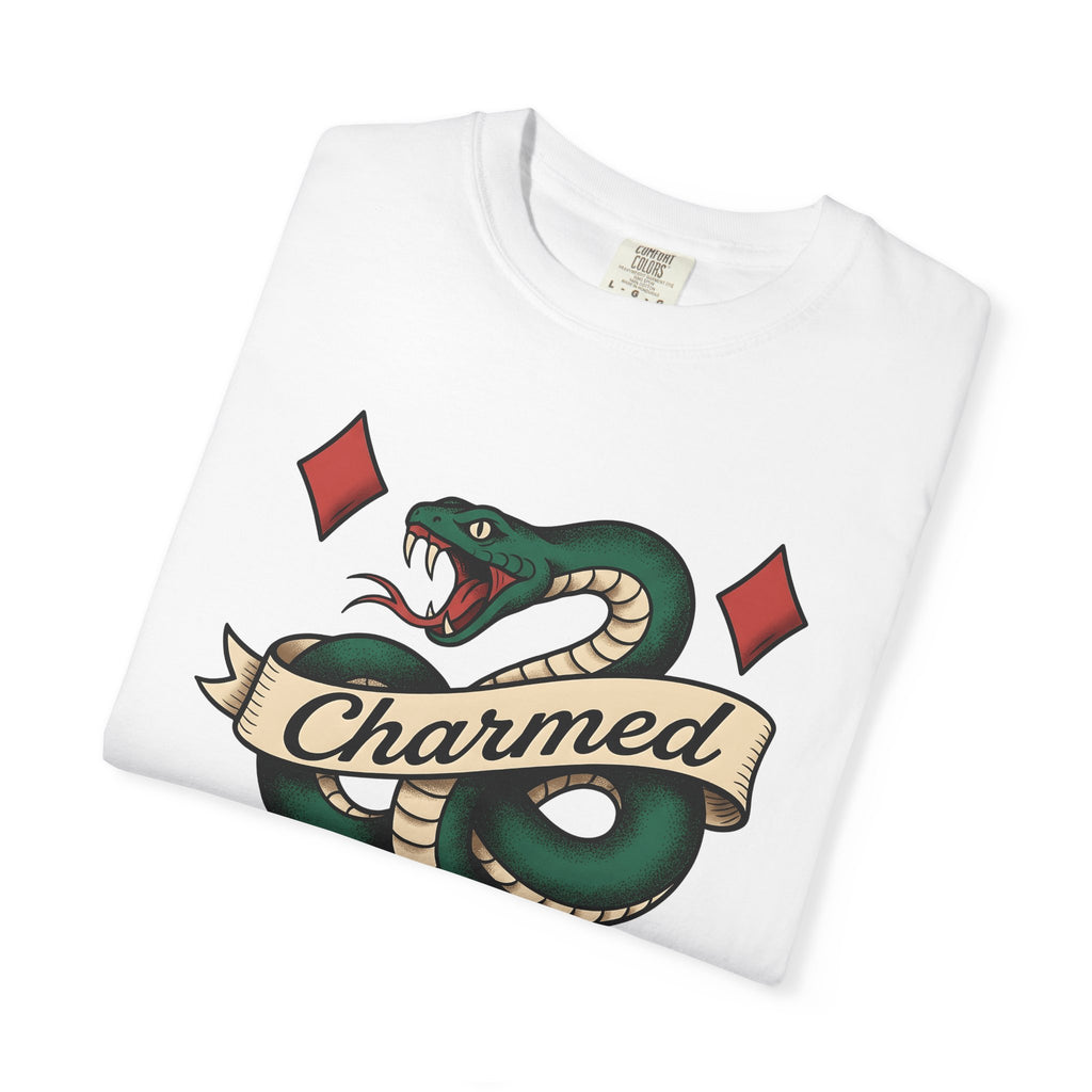 Serpent Banner Shirt St Patricks Day Fauna Gift Women Body Art Tee Snake T-Shirt Shamrock Fan Tattoo Tshirt Wildlife Graphic Heritage Jewel