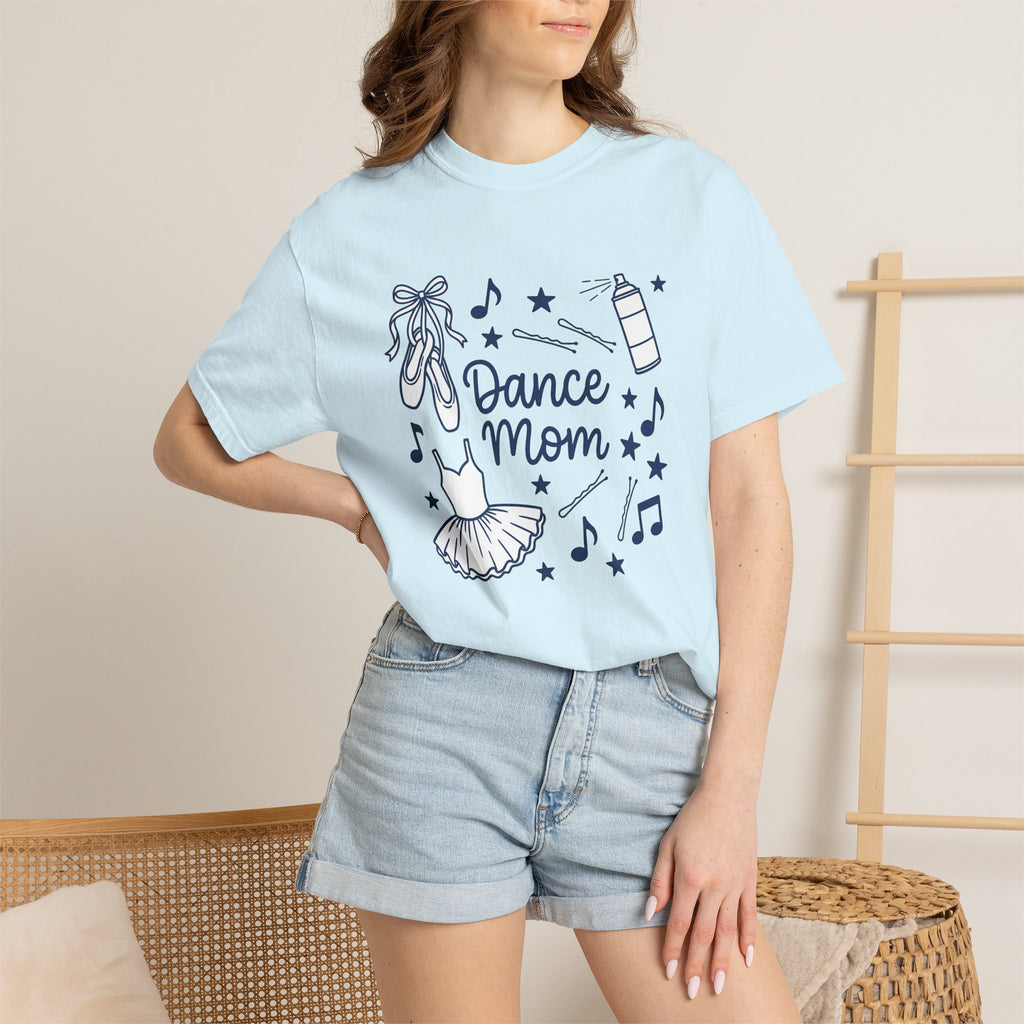 Dance Shoes Shirt Dance Mom Recital Gift Women Hand Drawn Tee Ballet Shoes T-Shirt Dance Mom Enthusiast Illustrated Graphic Dance