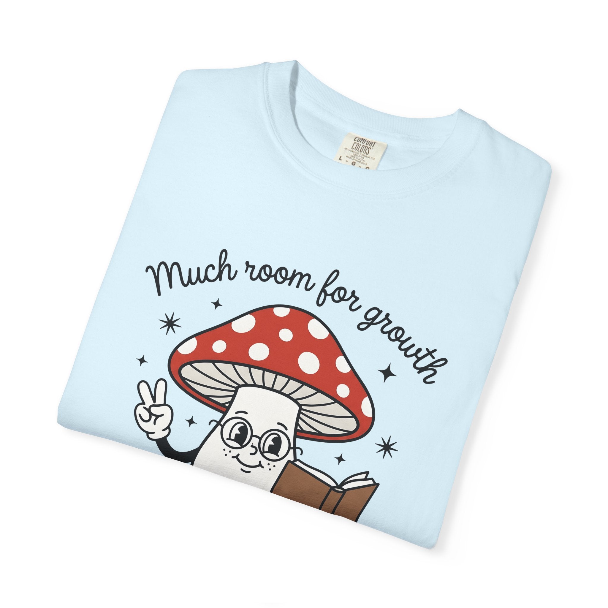 Toadstool Figure Shirt Mushroom Inspiration Gift Women Graphic Tee Fungus T-Shirt Mushroom Fan Digital Art Tshirt Motivational Graphic
