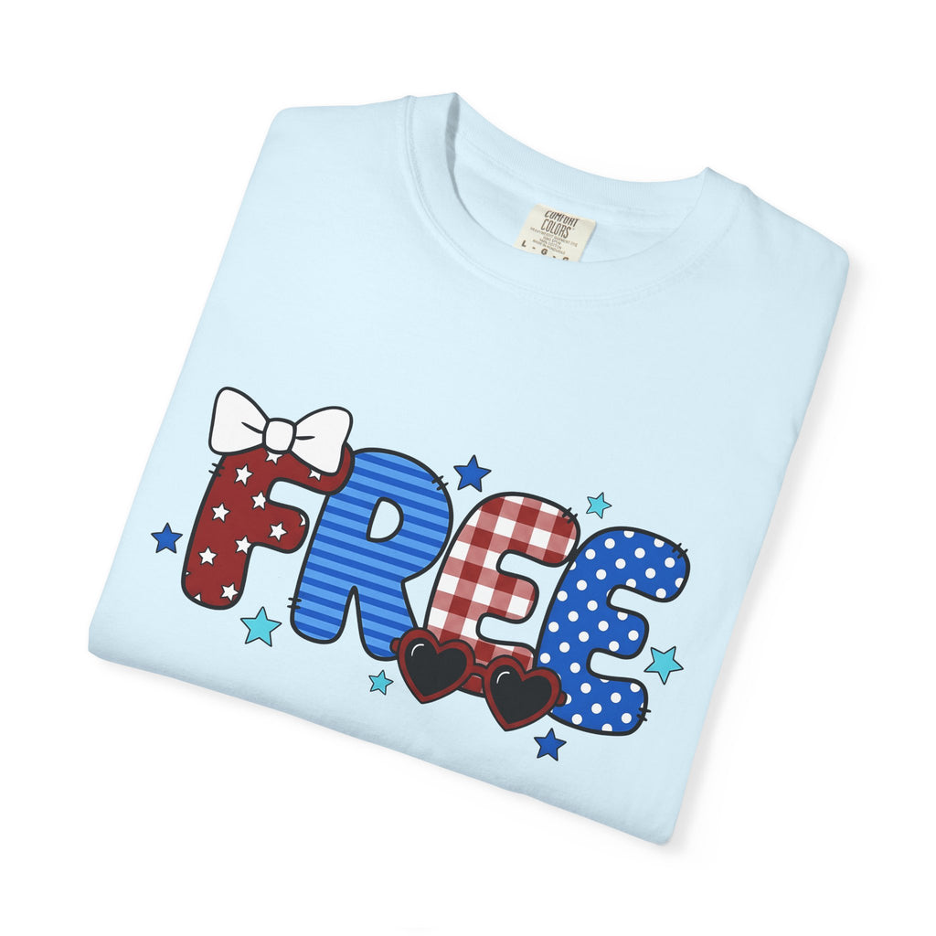 Usa Celebration Text Shirt America/4th Of July Beach Gift Women Cartoon Tee Patriotic T-Shirt Independence Day Fan Comic Tshirt Coastal