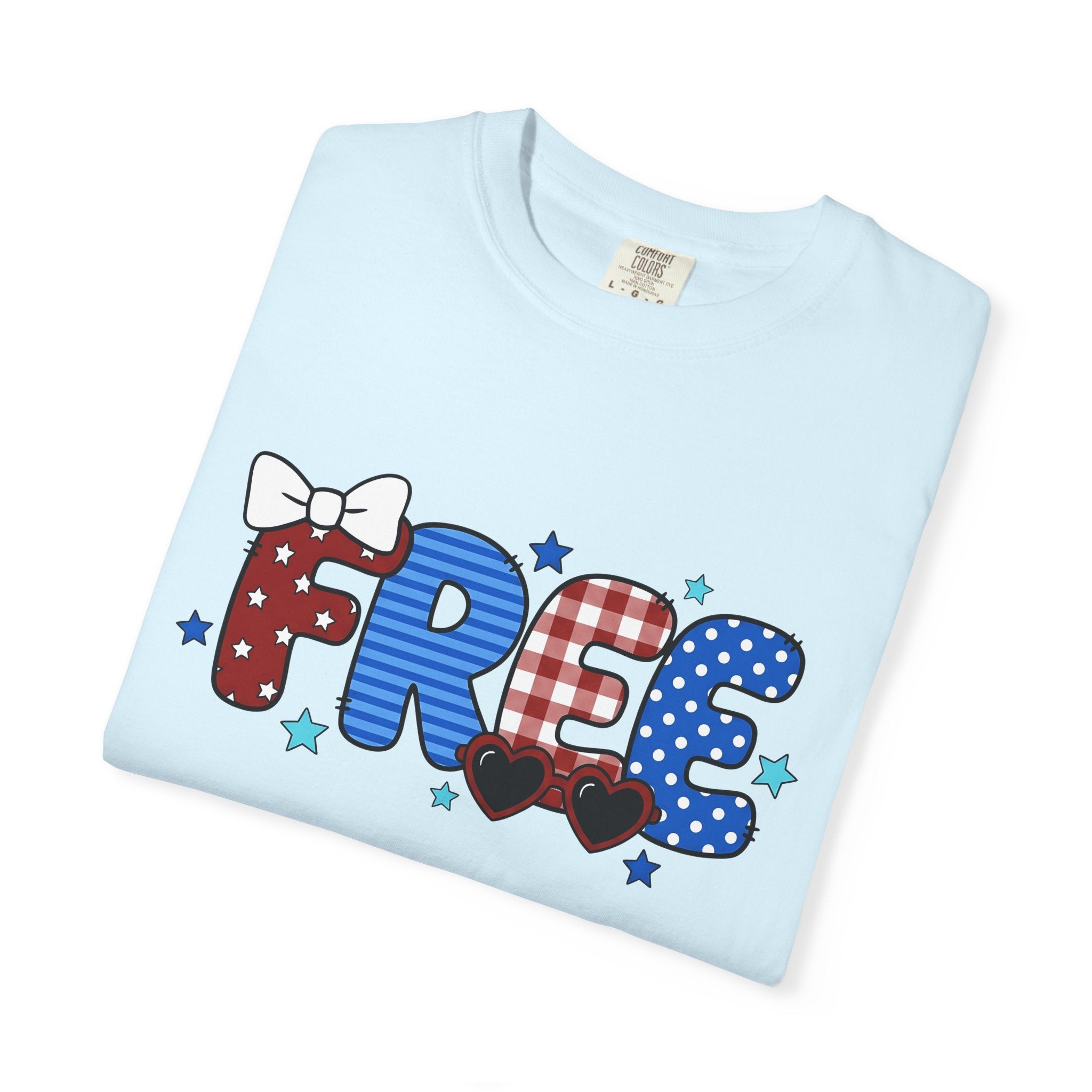 Usa Celebration Text Shirt America/4th Of July Beach Gift Women Cartoon Tee Patriotic T-Shirt Independence Day Fan Comic Tshirt Coastal