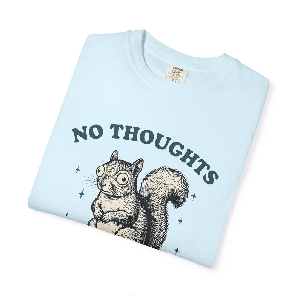 Squirrel Art Shirt Animals Joke Gift Women Classic Tee Squirrel T-Shirt Animal Fan Rodent Tshirt Prank Graphic Doodle Star Symbols Tshirt