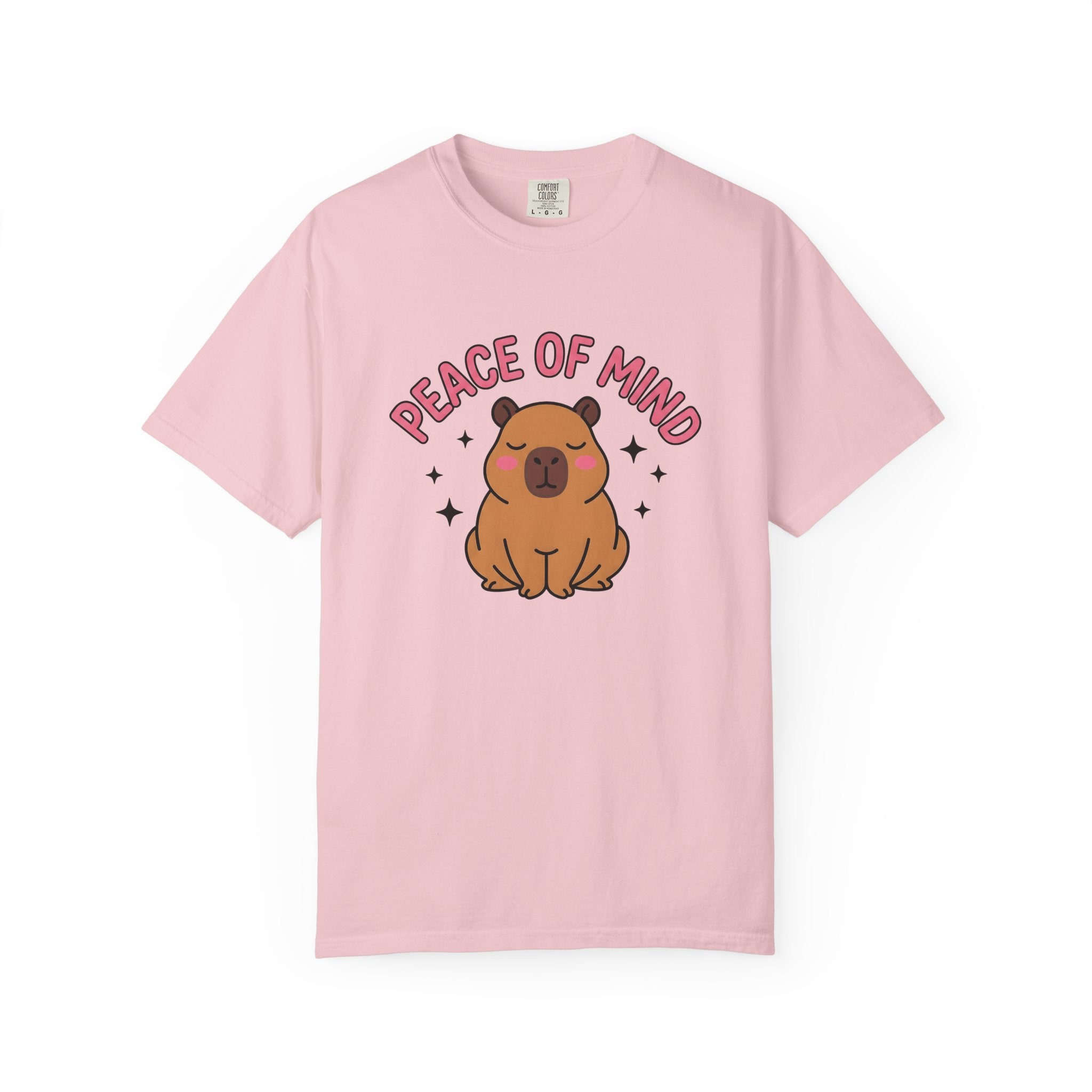 Capybara Illustration Shirt Funny Wildlife Gift Women Cute Tee Rodent T-Shirt Humor Fan Cartoon Tshirt Animal Graphic Comic Sparkles Tshirt