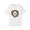 Owl Sun Shirt Boho Chic Magic Gift Women Tribal Tee Hoot T-Shirt Hippie Fan Ethnic Tshirt Mystical Graphic Sketch Crescent Moon Tshirt