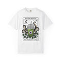 Matcha Drink Monster Shirt Boho Chic Occult Gift Women Gothic Tee Green Tea T-Shirt Bohemian Fan Dark Art Tshirt Mystical Graphic Tattoo